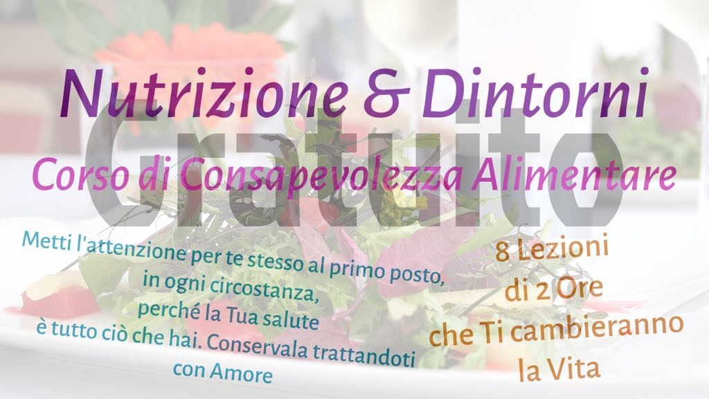 Immagine del corso Nutrizione & Dintorni